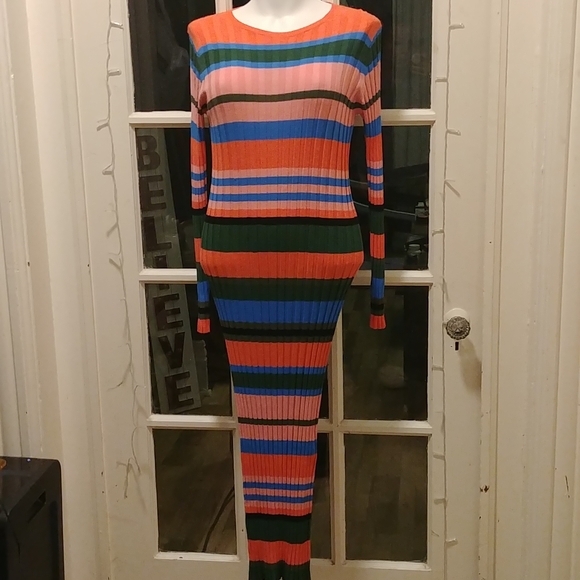 Stine Goya Striped Jeanne Knitt Dress - Picture 3 of 11